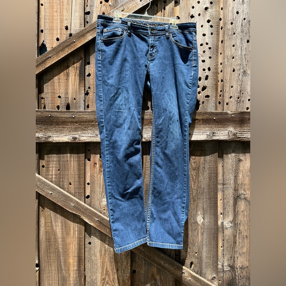 Esprit Jeans Womens Blue Casual Medium Wash Denim Size 14